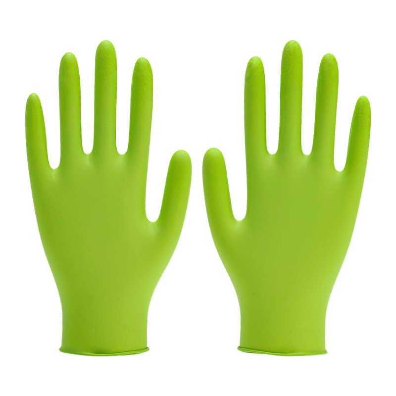 9 inch L Food-Grade Powder-Free Nitrile Gloves