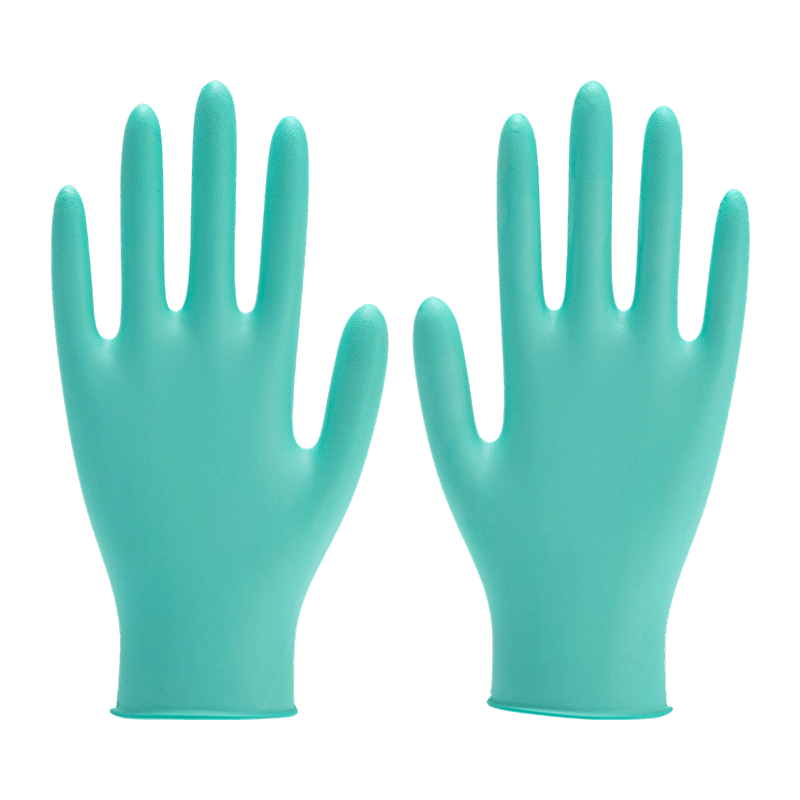 9 inch S Food-Grade Textured Nitrile Gloves