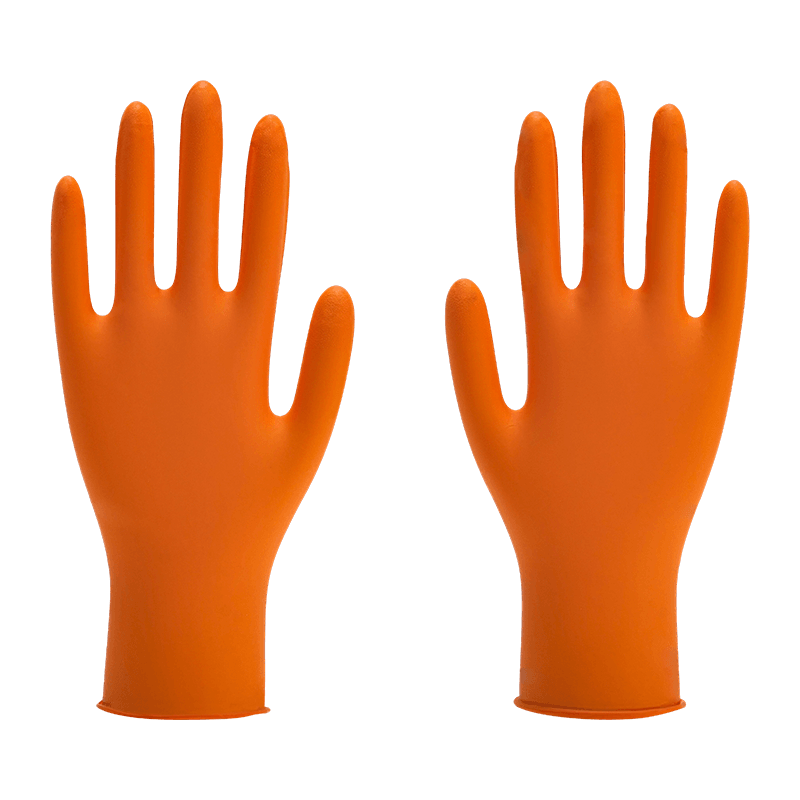9 inch L Medical Textured Nitrile Gloves