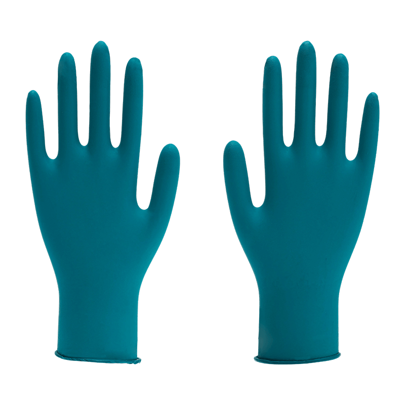 9 inch XS Biosafety Protection Textured Nitrile Gloves