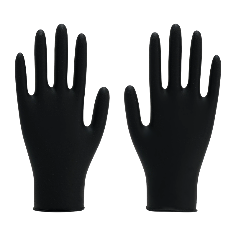 9 inch XS Biosafety Protection Powdered Nitrile Gloves