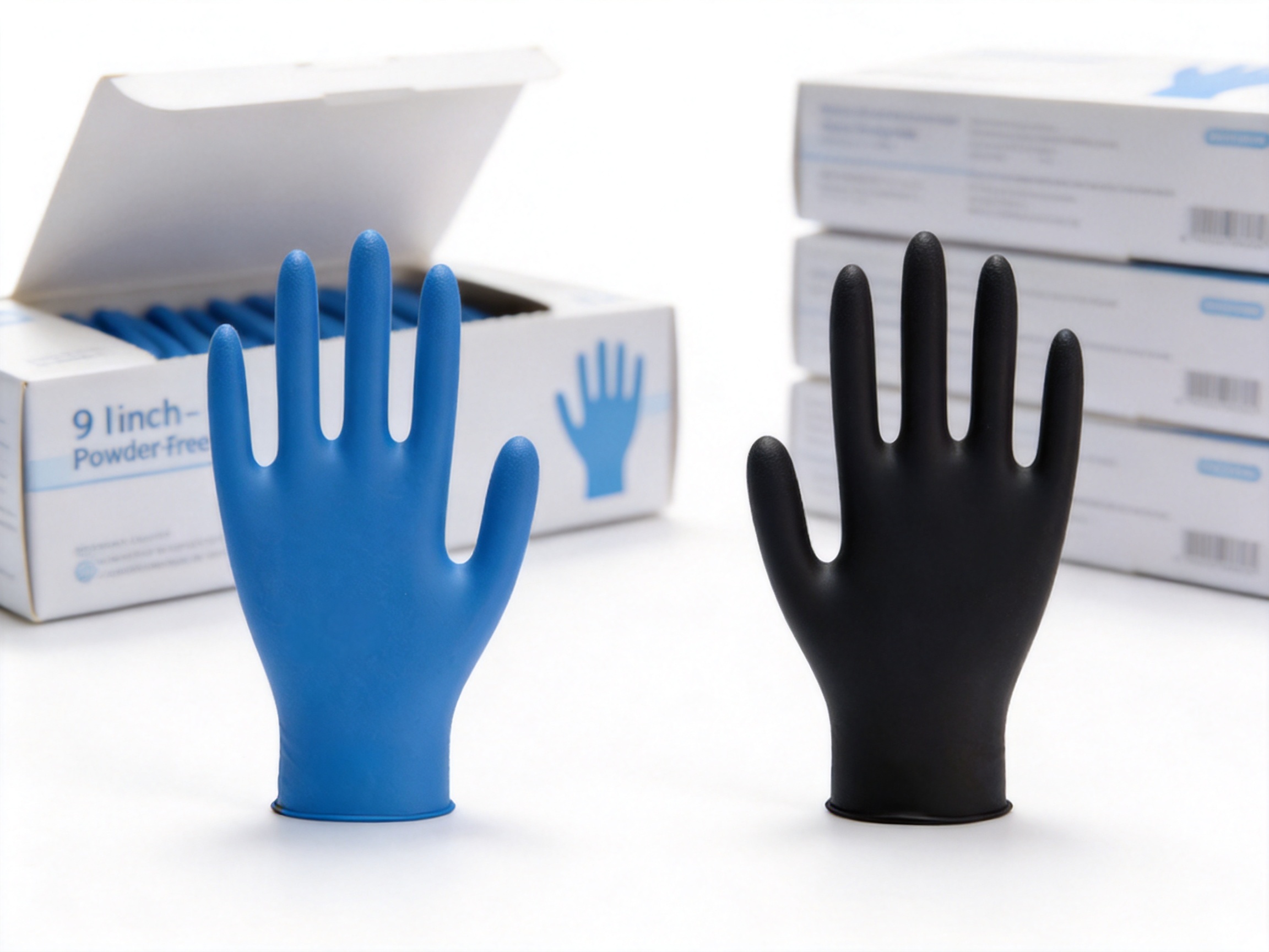 9-Inch S Medical Fingertip-Textured Nitrile Gloves: Reliable Protection, Comfort, and Manufacturing Excellence