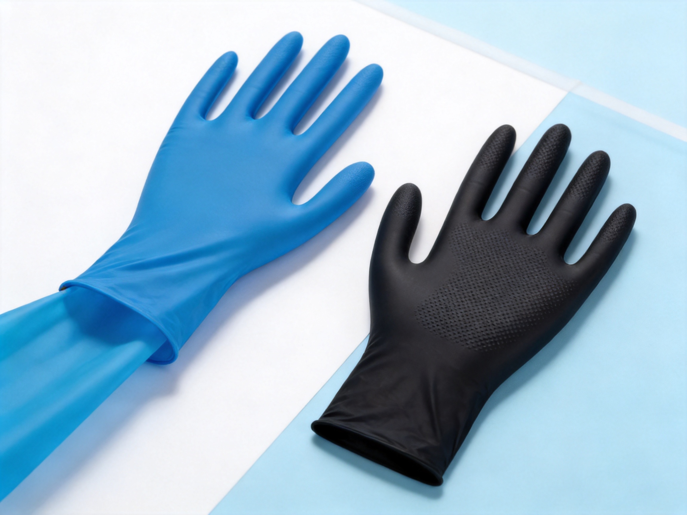 12-Inch XS Fingertip-Textured Nitrile Gloves for Reliable Medical and Professional Protection