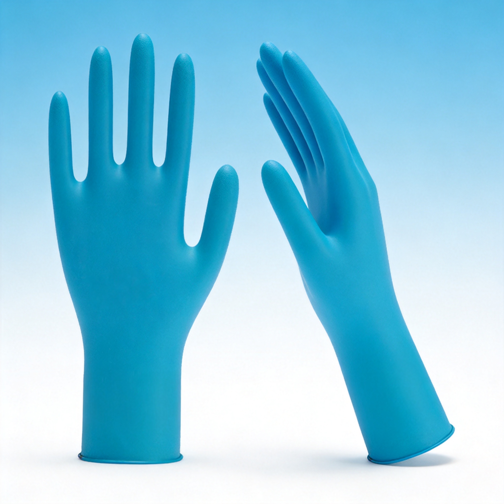 12-Inch XXL Fully Textured Nitrile Gloves for Biosafety and Professional Protection