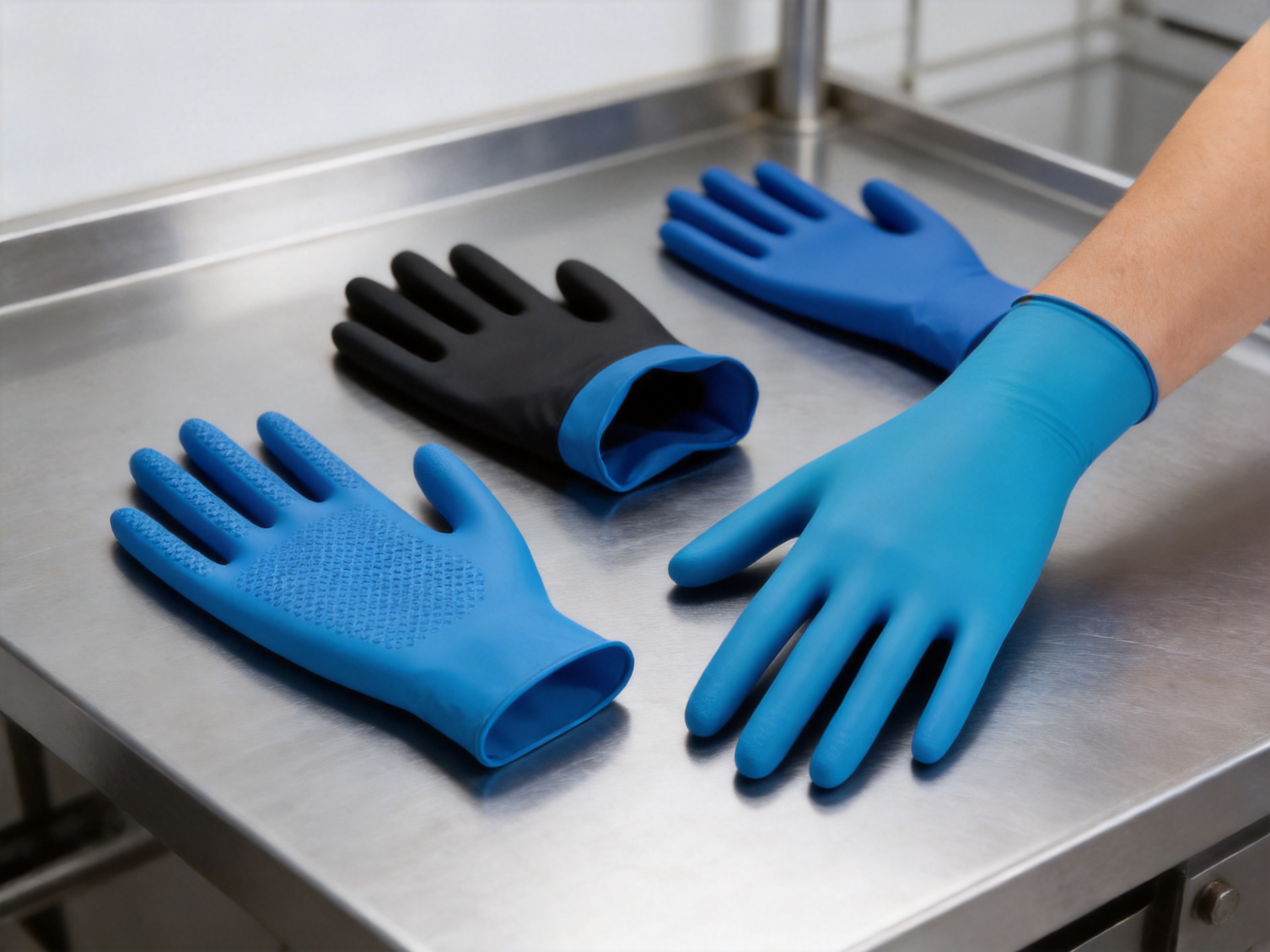 9-Inch XXL Industrial Powder-Free Nitrile Gloves: Performance, Protection, and Scalable Manufacturing